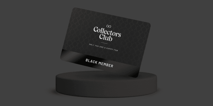 Black member card